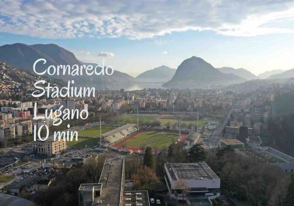 'cuore Di Rose' Parking - Welcome Set, Netflix, For 4 Persons -by Easylife Swiss Lugano