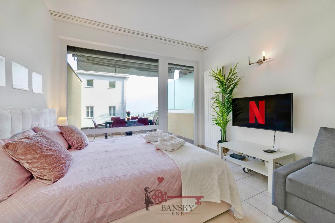 Apartmán 'cuore Di Rose' Parking - Welcome Set, Netflix, For 4 Persons -by Easylife Swiss *